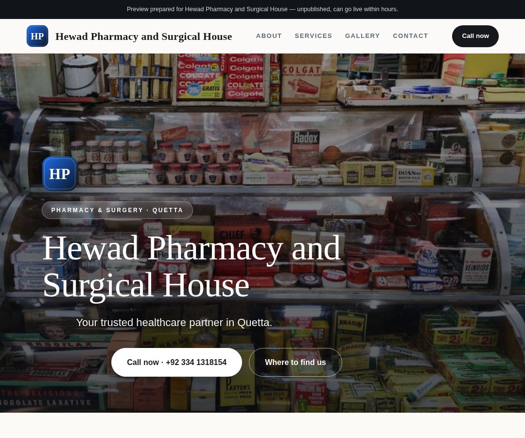 Hewad Pharmacy and Surgical House