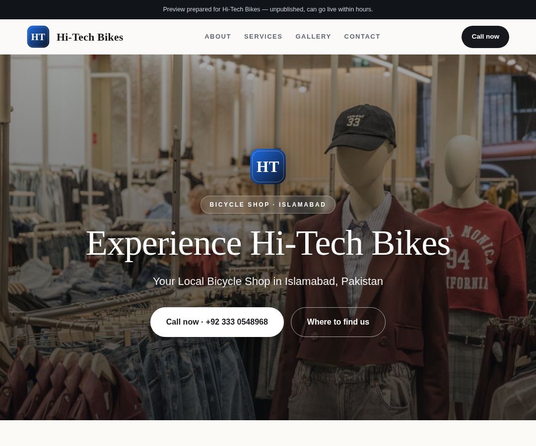 Hi-Tech Bikes