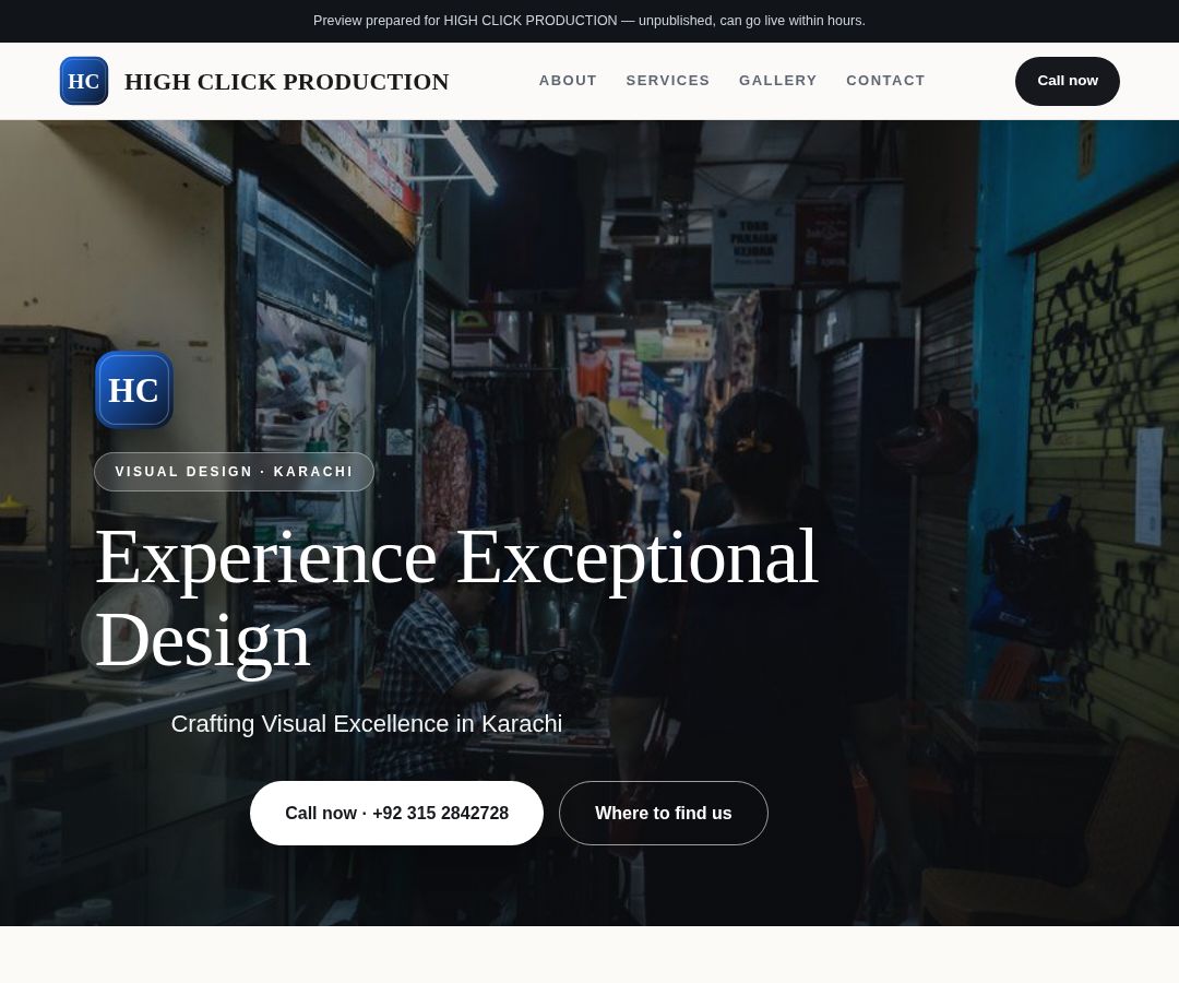 HIGH CLICK PRODUCTION