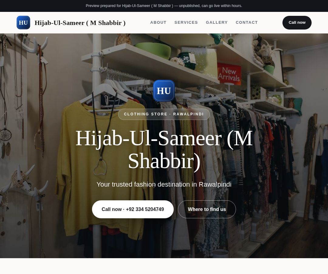 Hijab-Ul-Sameer ( M Shabbir )