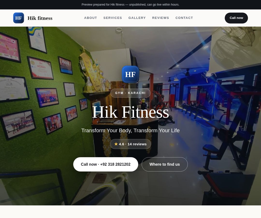 Hik fitness