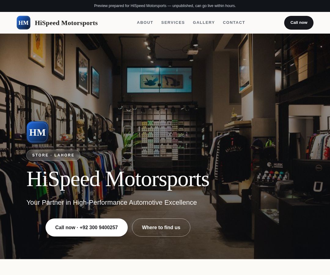 HiSpeed Motorsports