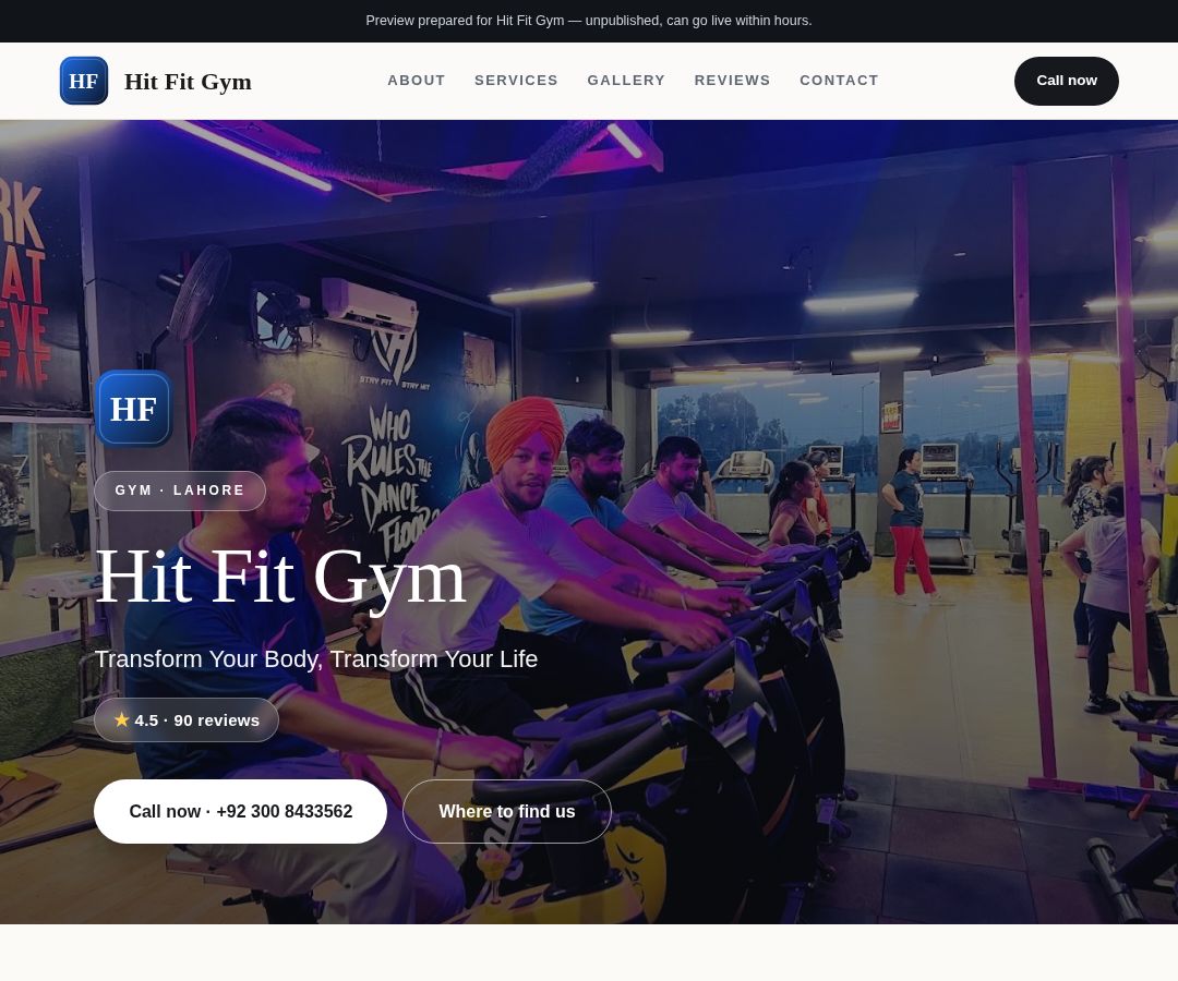 Hit Fit Gym