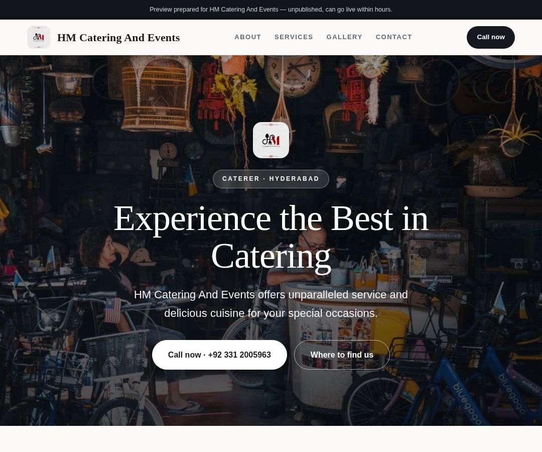 HM Catering And Events