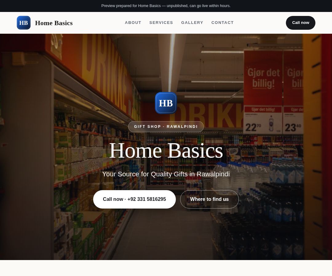Home Basics