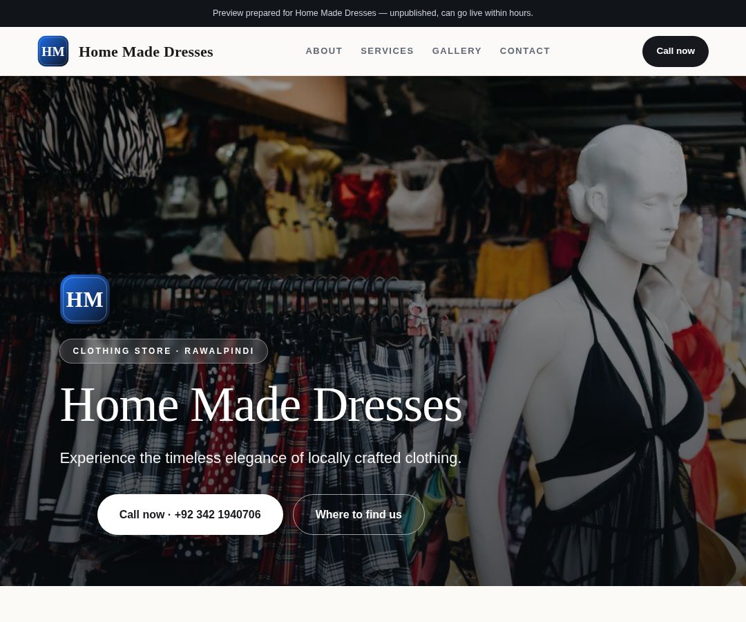 Home Made Dresses