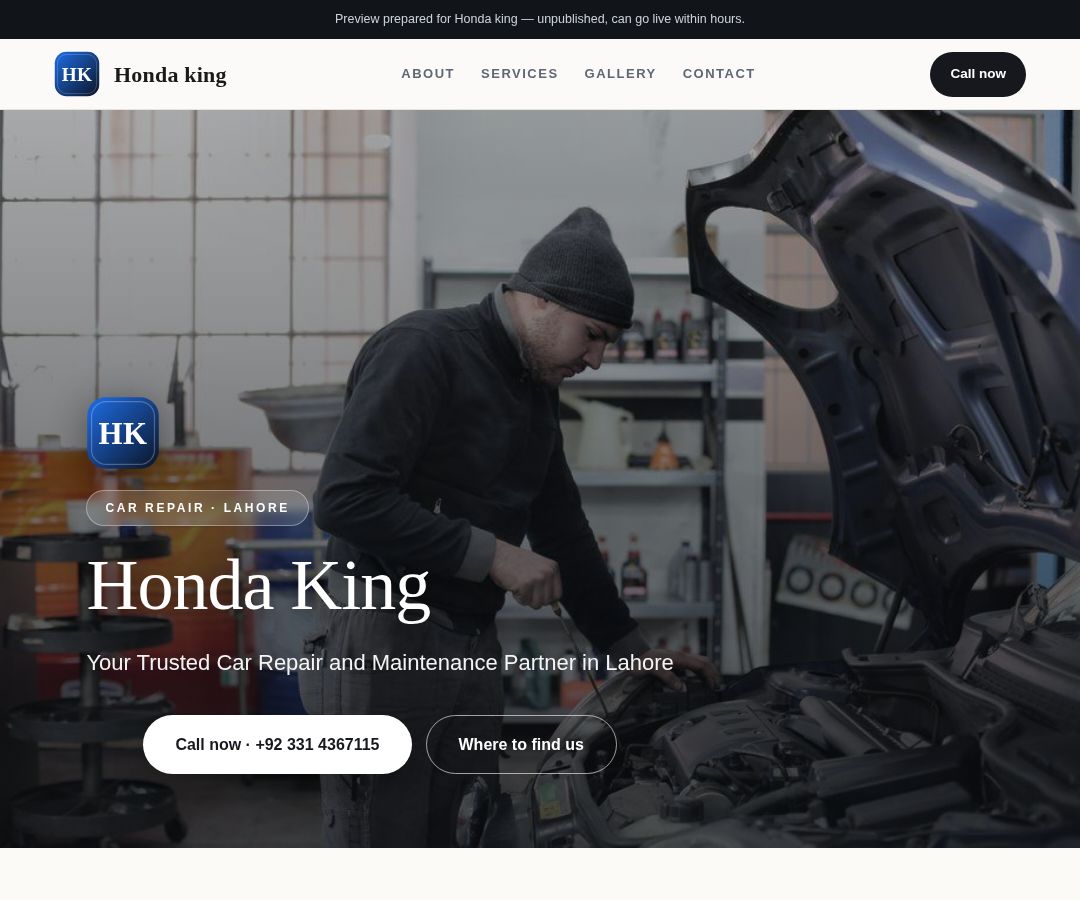Honda king