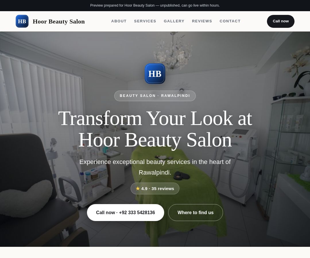 Hoor Beauty Salon