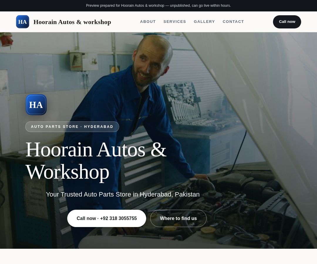 Hoorain Autos & workshop