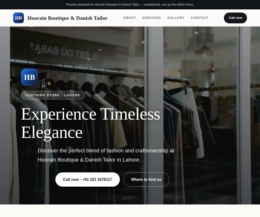 Hoorain Boutique & Danish Tailor