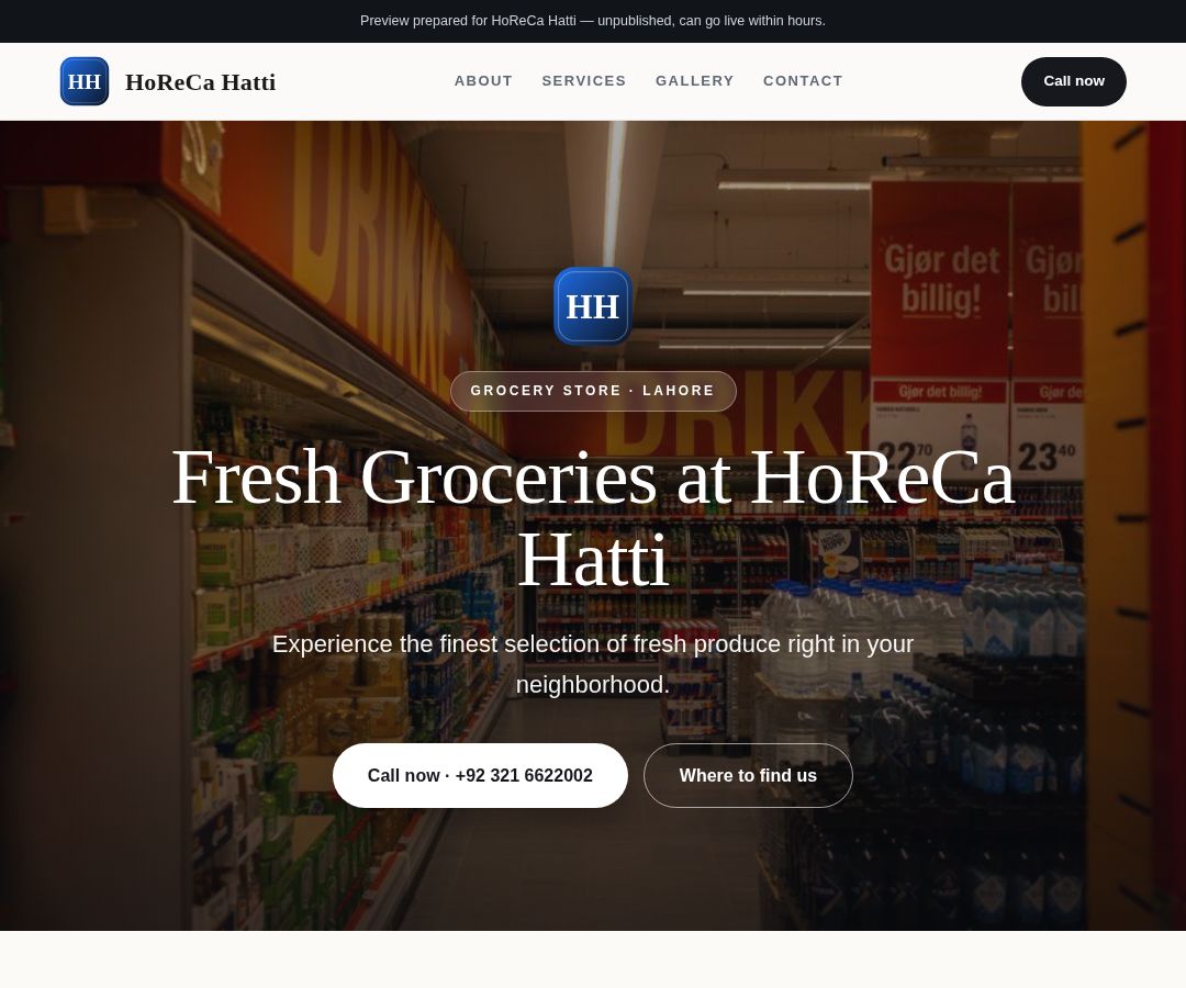 HoReCa Hatti