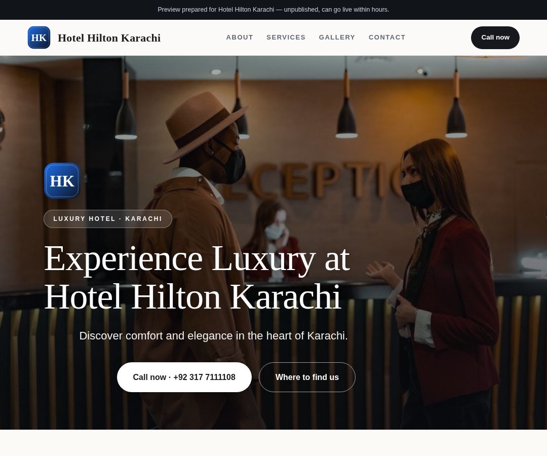 Hotel Hilton Karachi