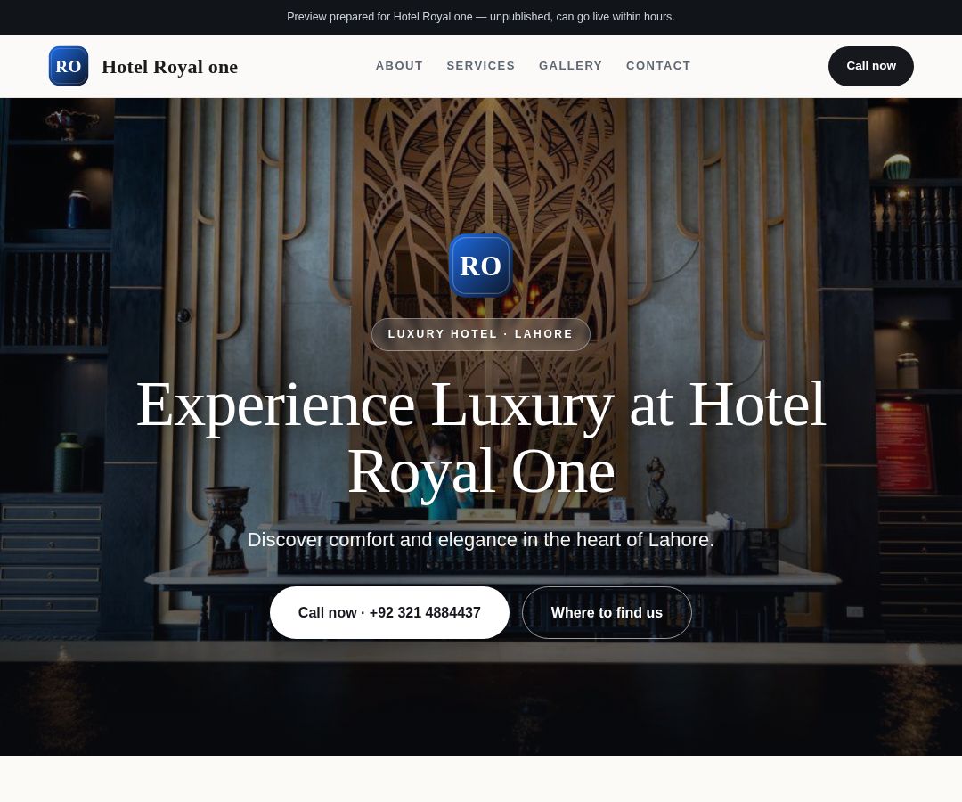 Hotel Royal one