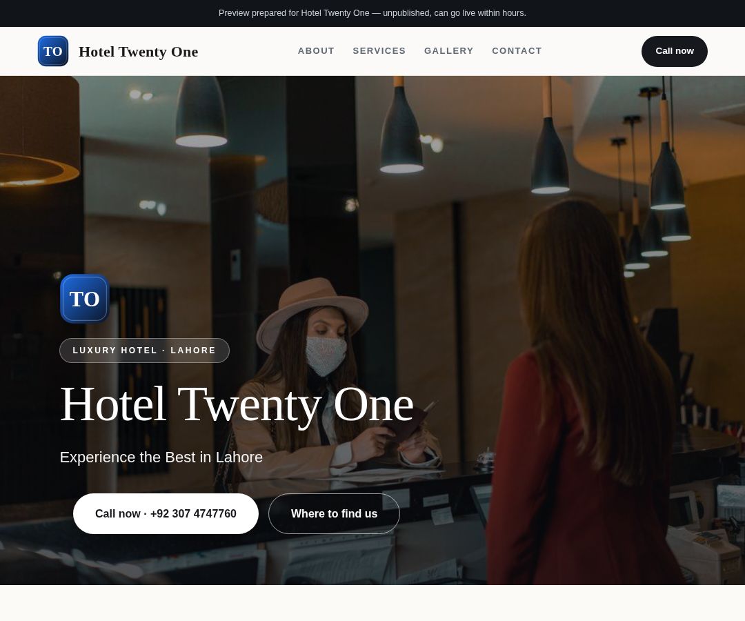 Hotel Twenty One