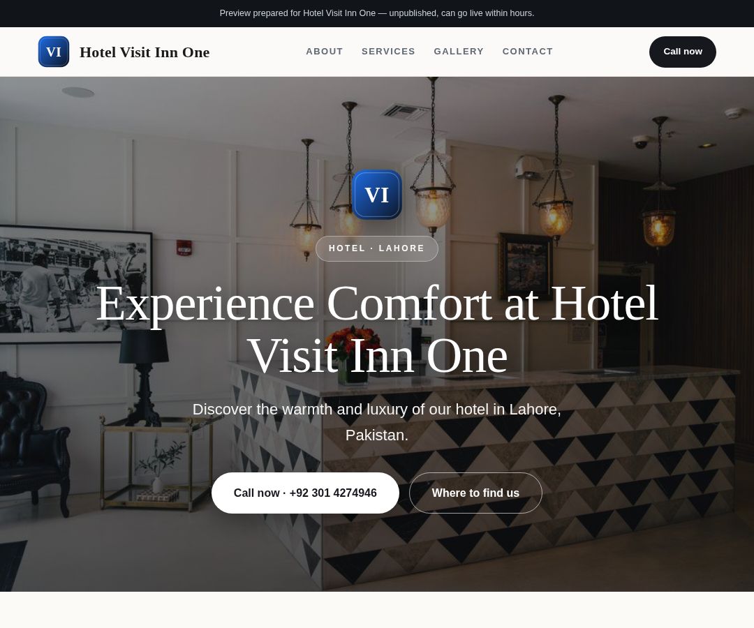 Hotel Visit Inn One