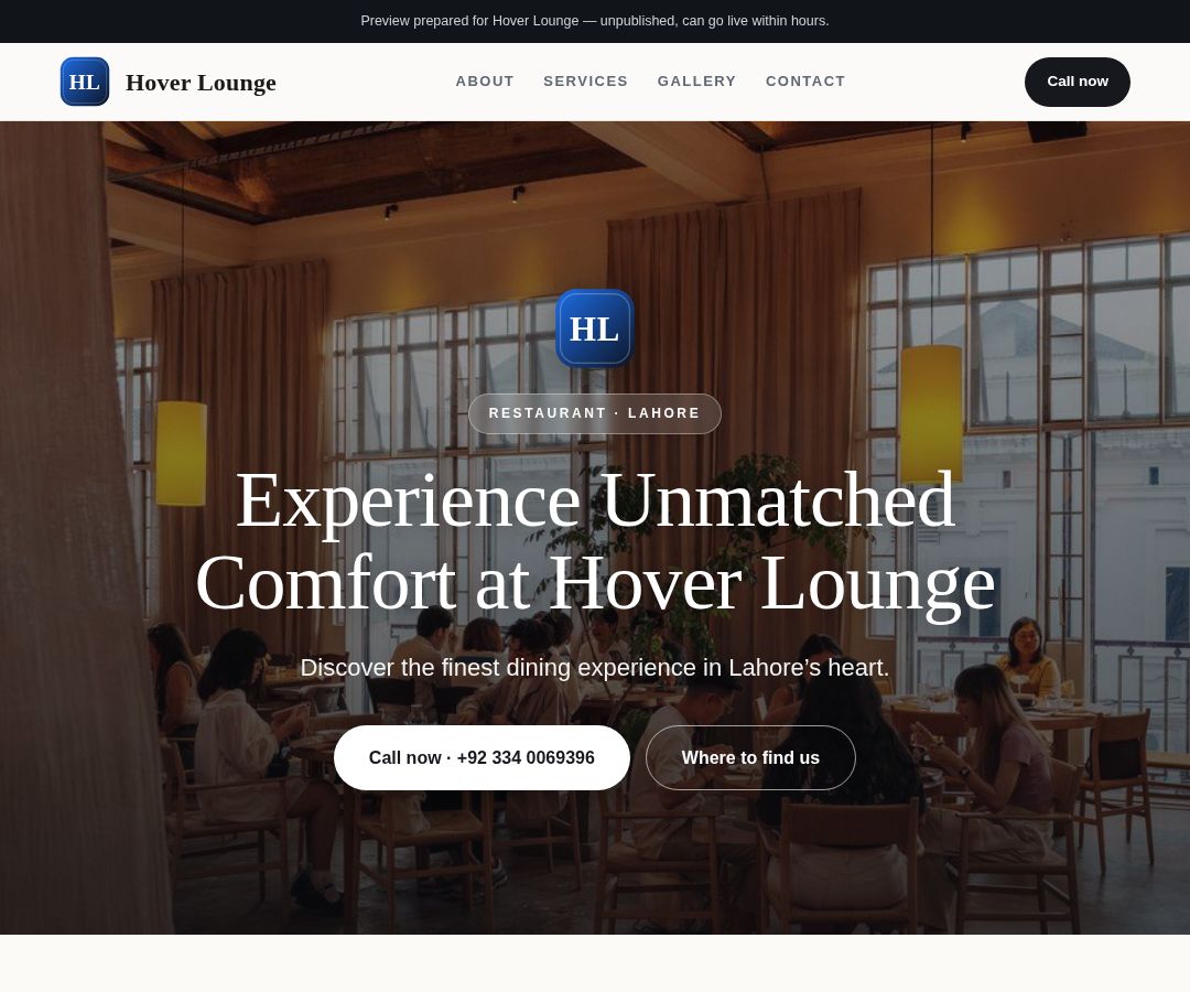 Hover Lounge