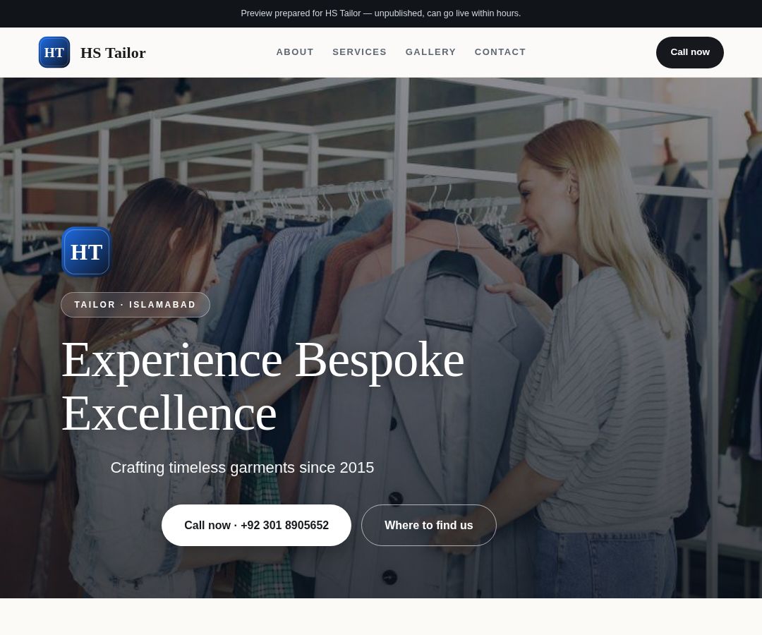 HS Tailor