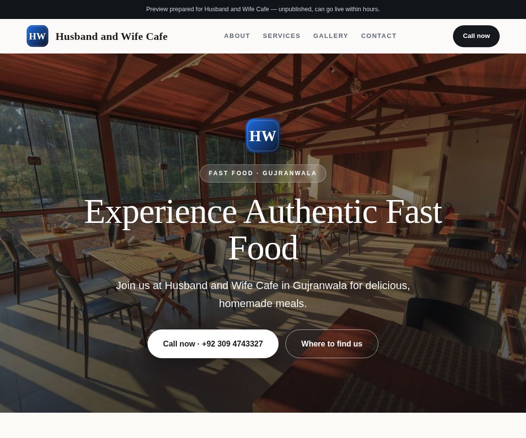 Husband and Wife Cafe