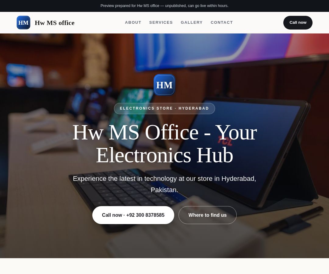 Hw MS office