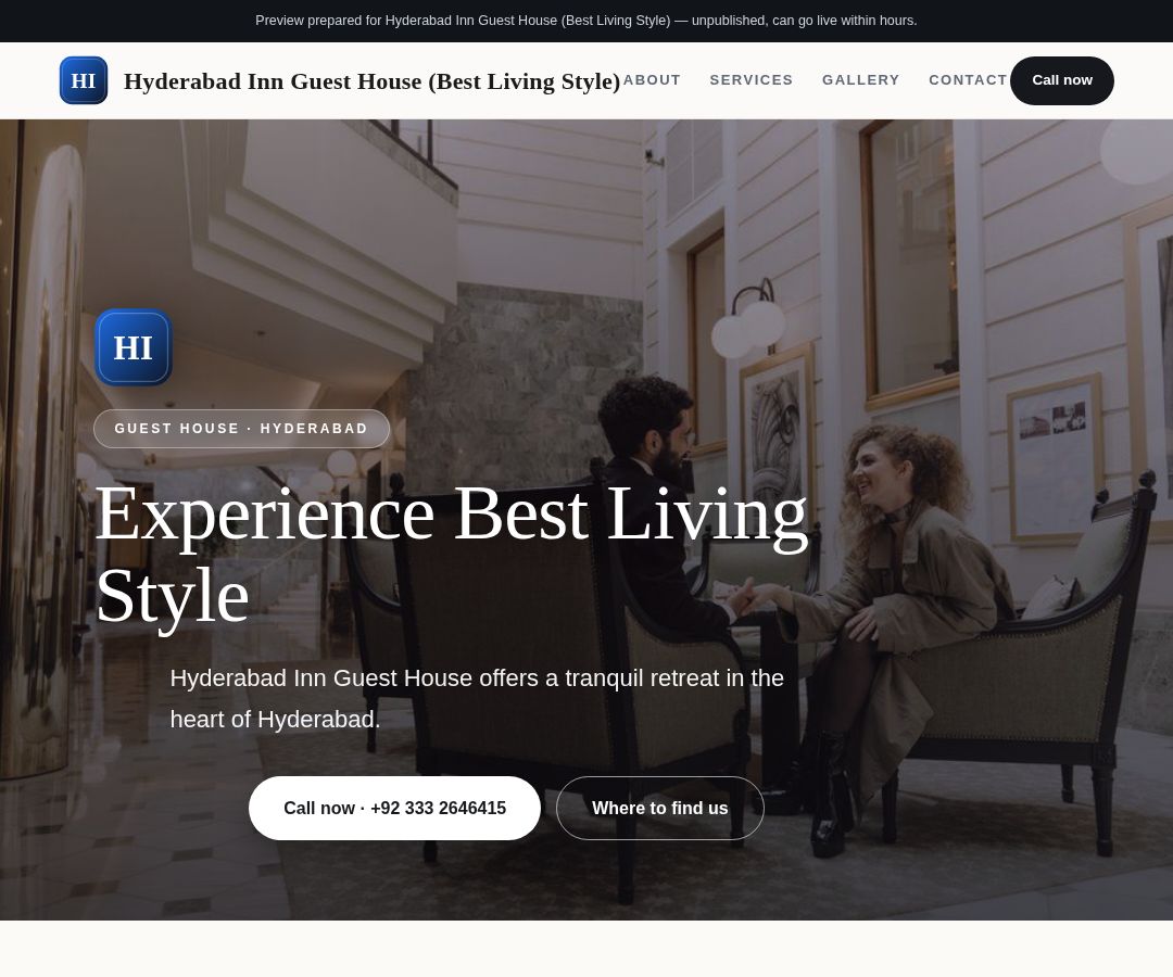 Hyderabad Inn Guest House (Best Living Style)