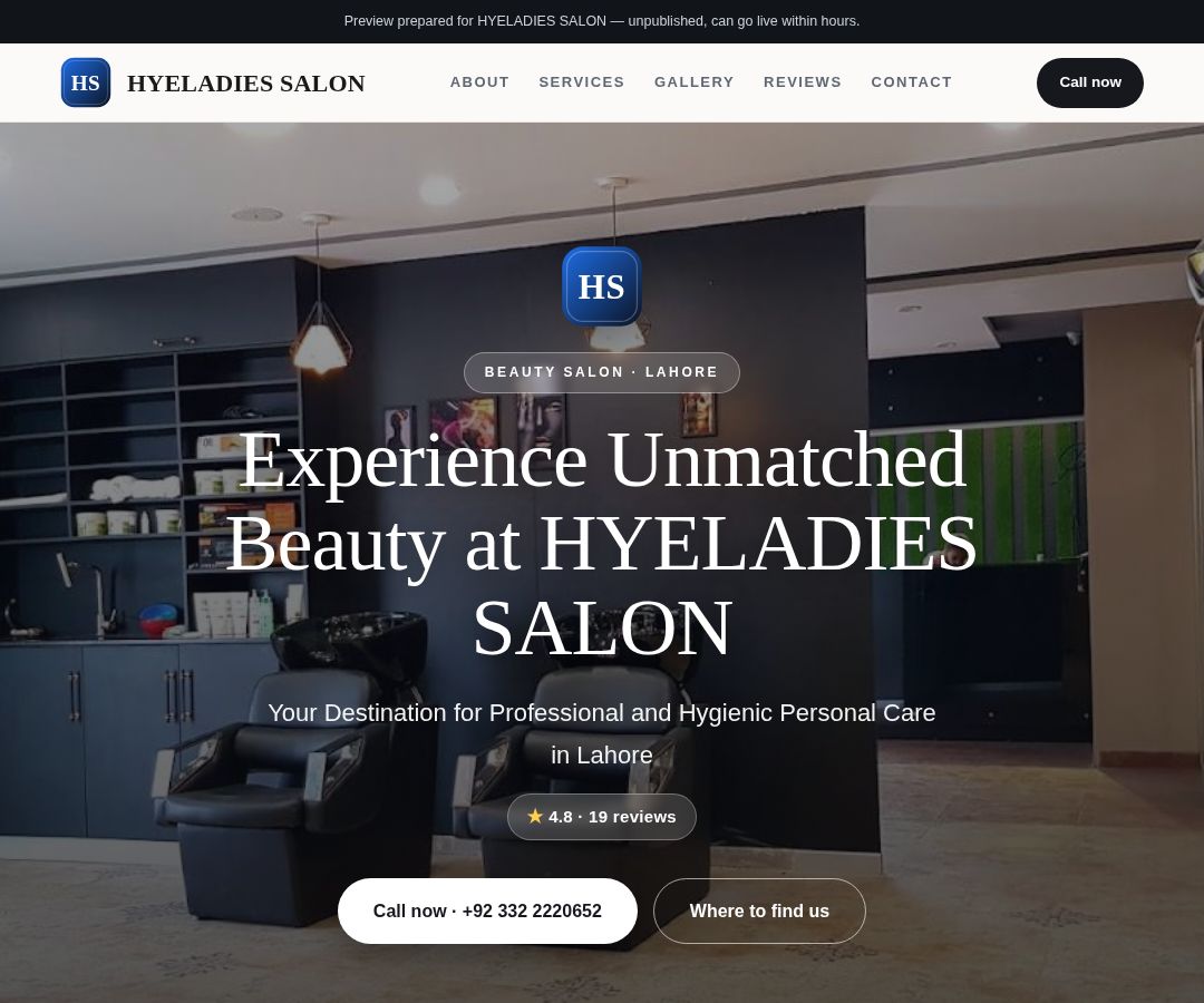 HYELADIES SALON