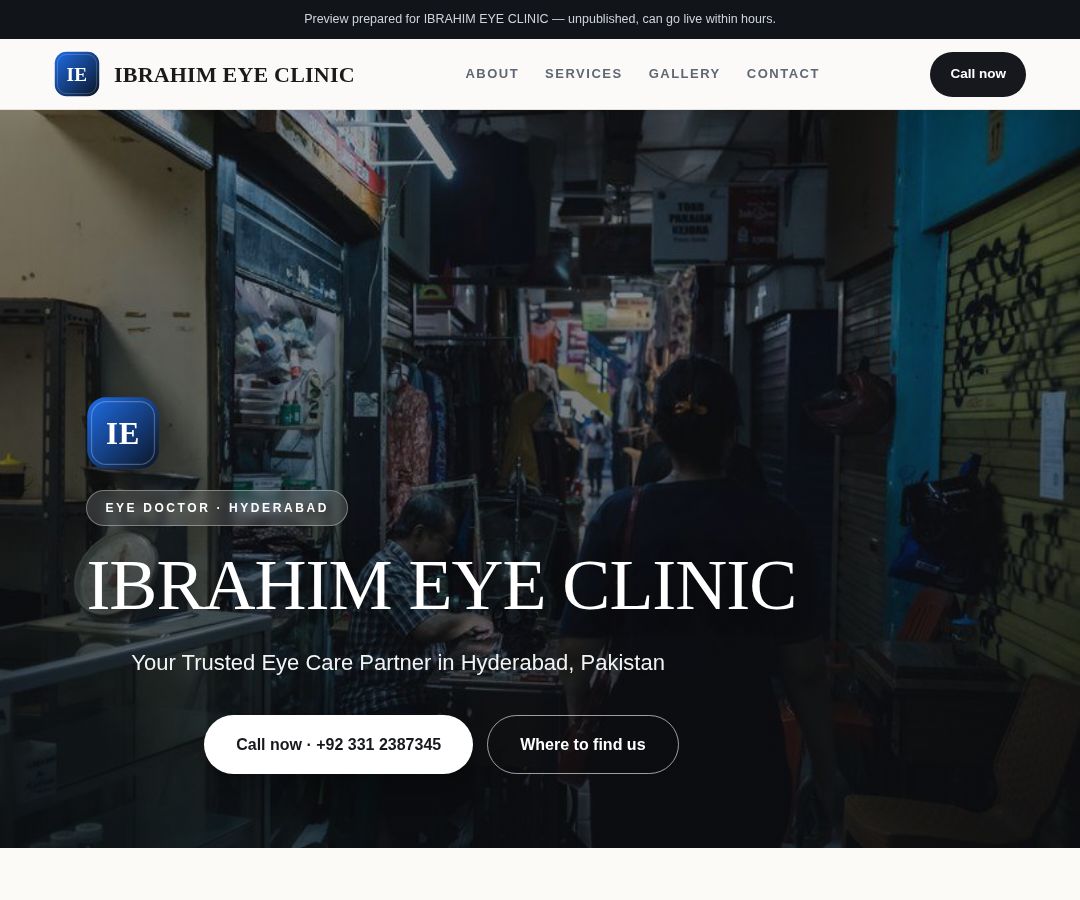 IBRAHIM EYE CLINIC