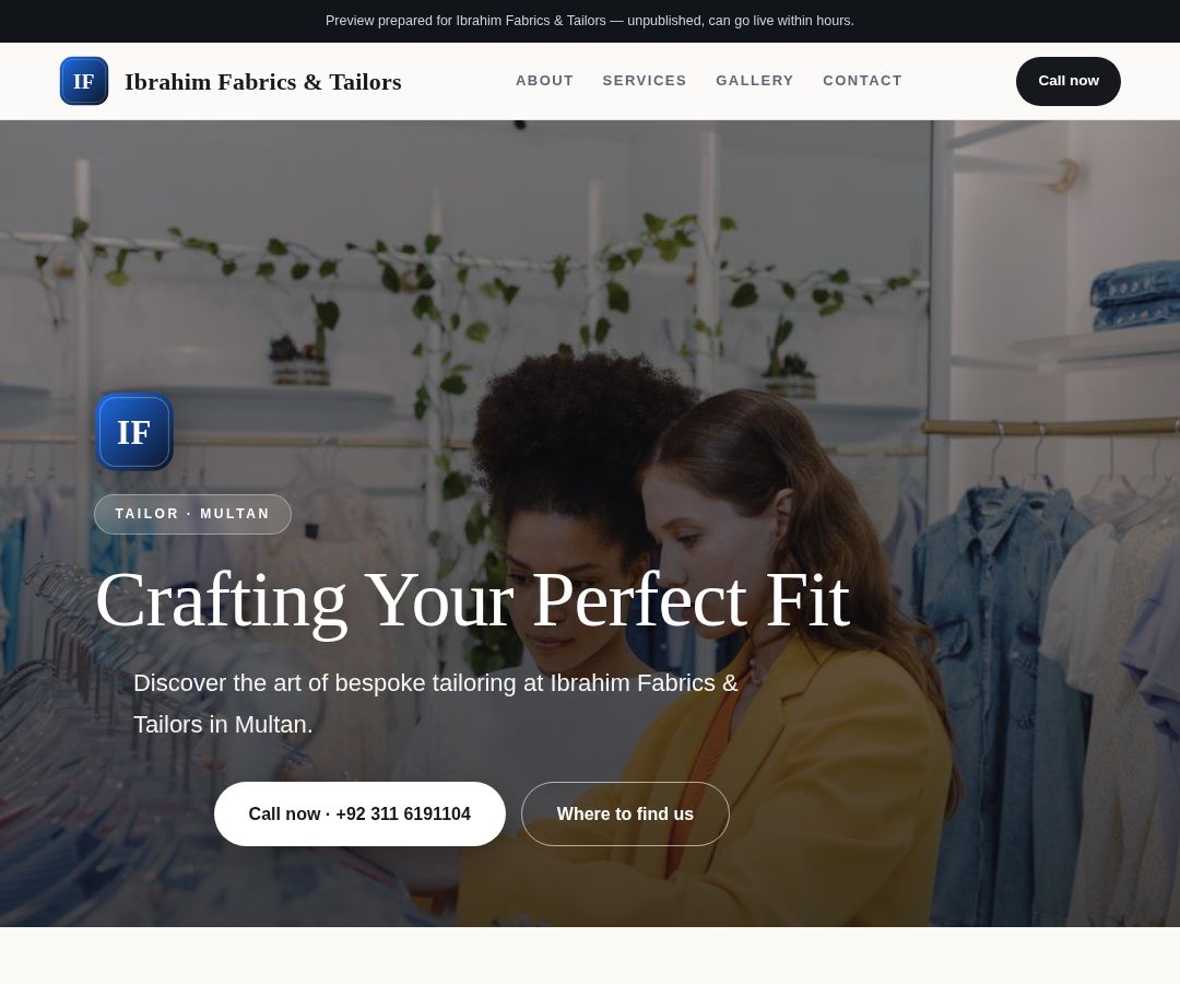 Ibrahim Fabrics & Tailors