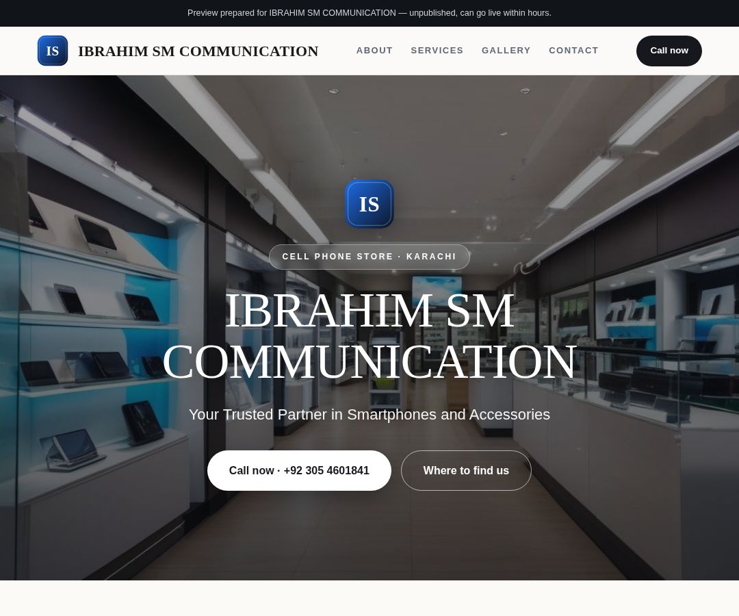 IBRAHIM SM COMMUNICATION