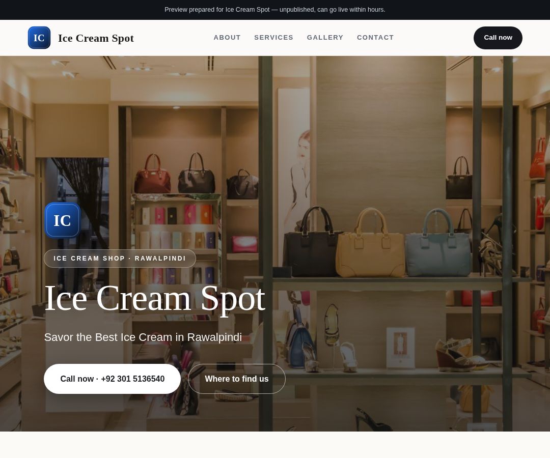 Ice Cream Spot