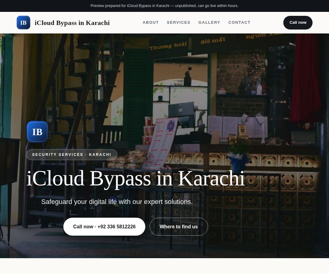 iCloud Bypass in Karachi