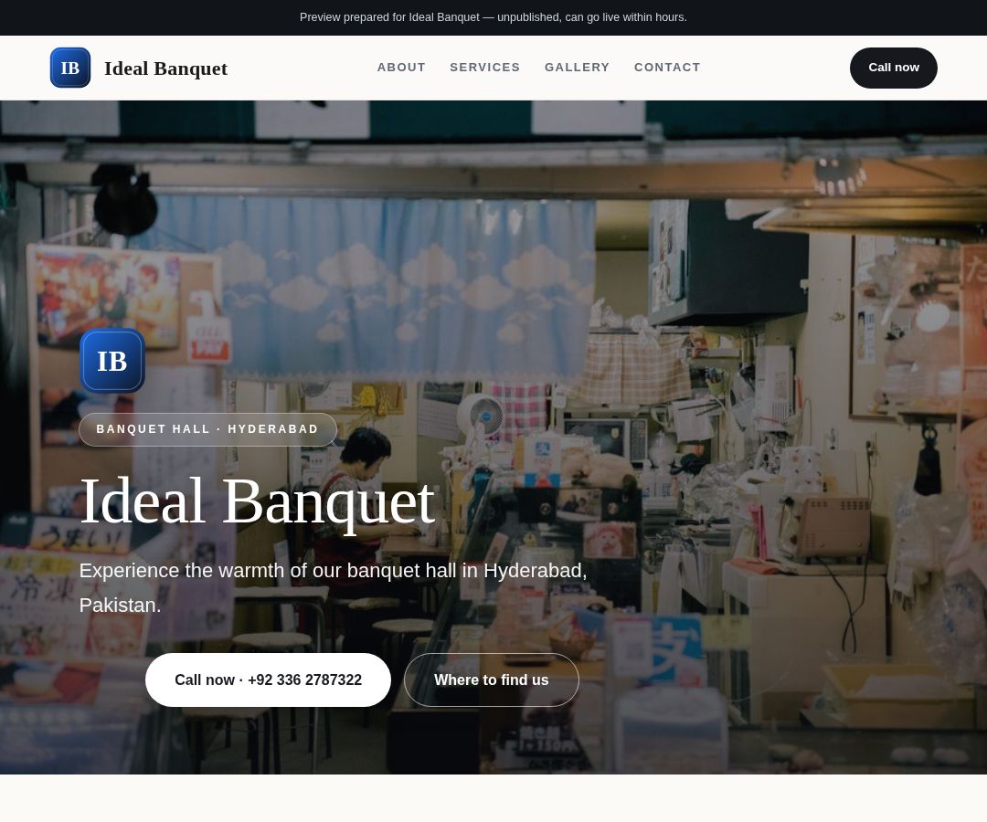 Ideal Banquet
