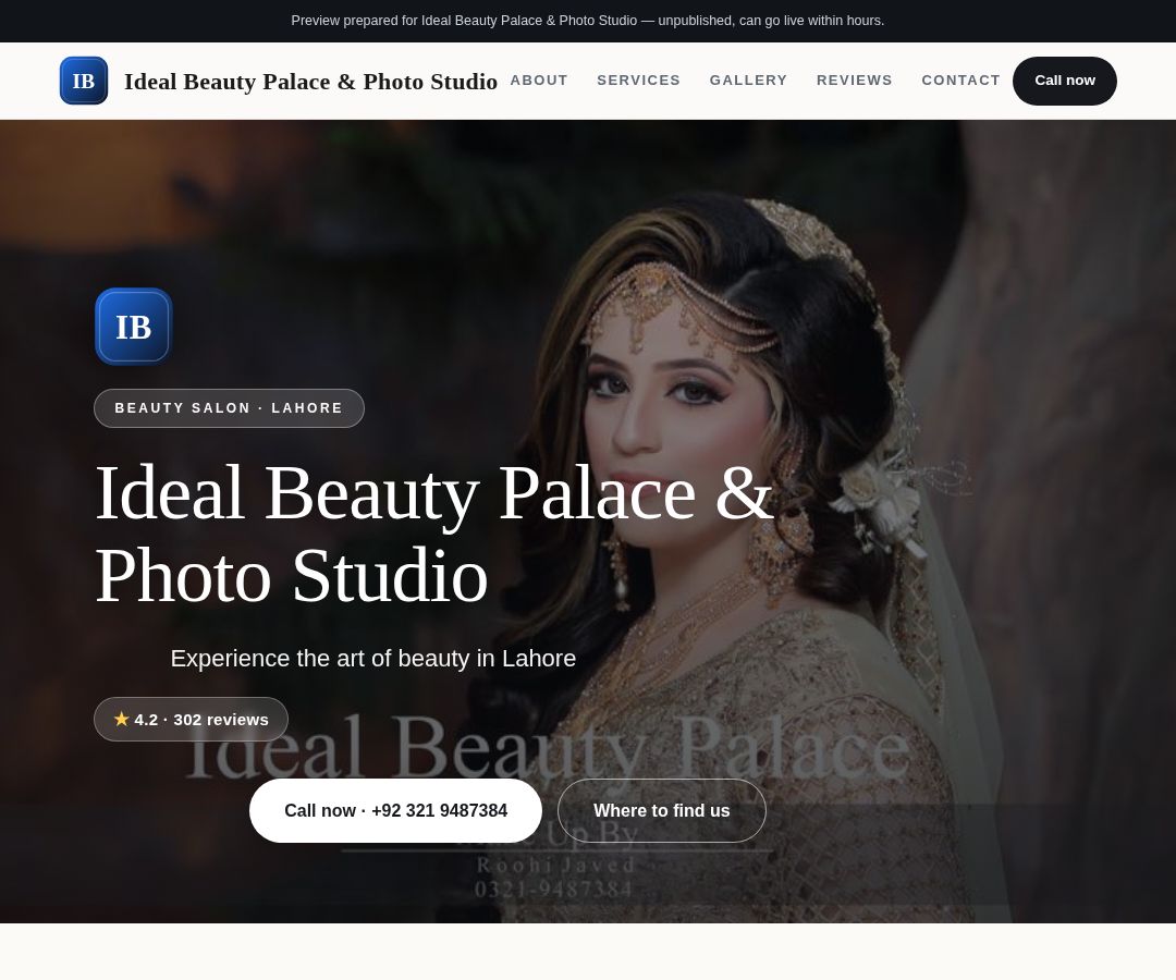 Ideal Beauty Palace & Photo Studio