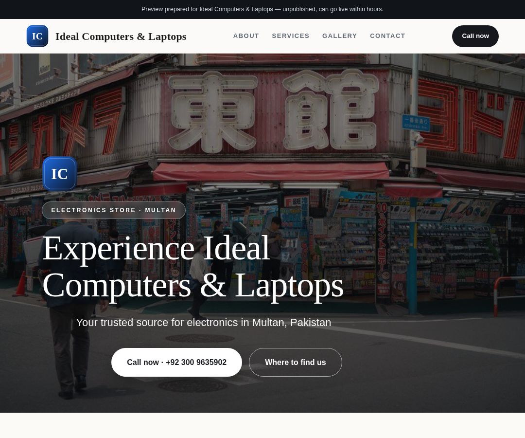 Ideal Computers & Laptops