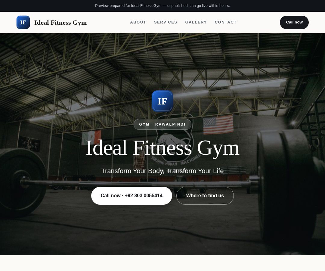 Ideal Fitness Gym