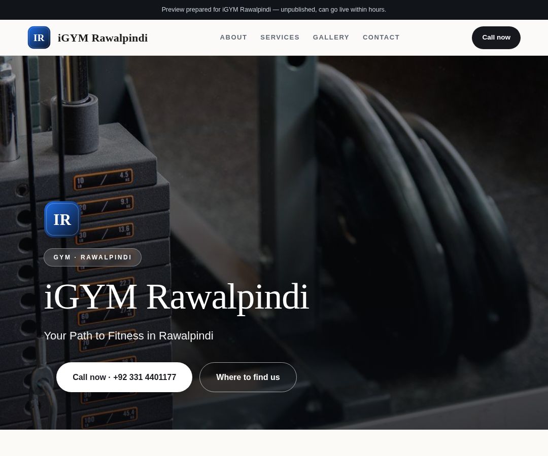 iGYM Rawalpindi