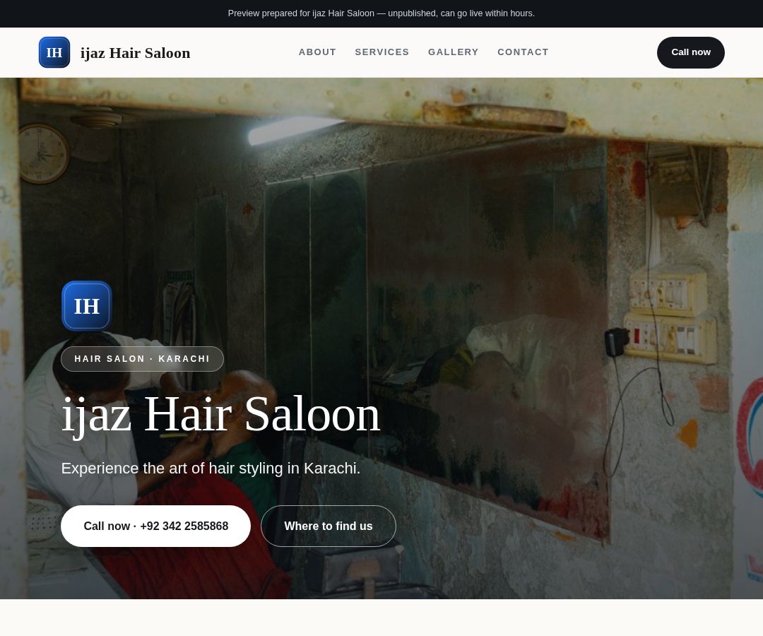ijaz Hair Saloon