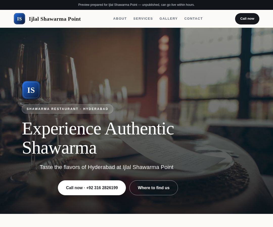 Ijlal Shawarma Point