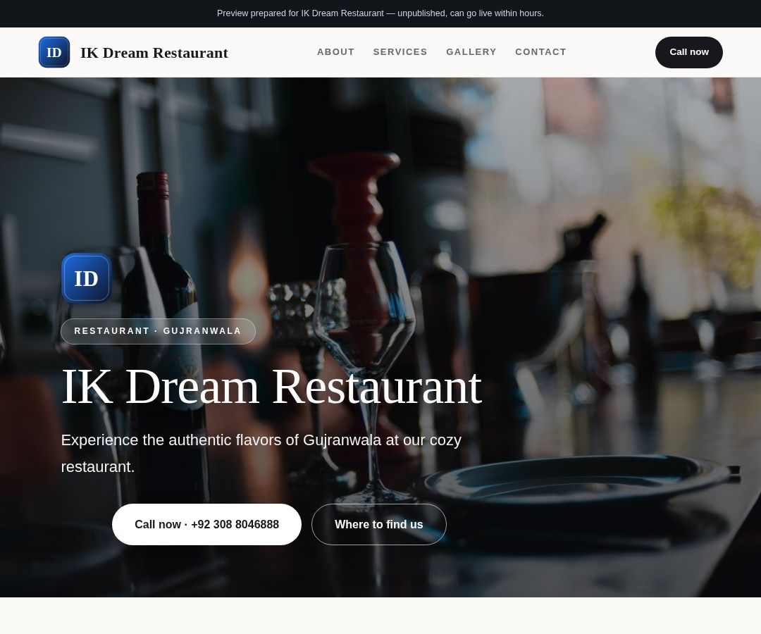 IK Dream Restaurant
