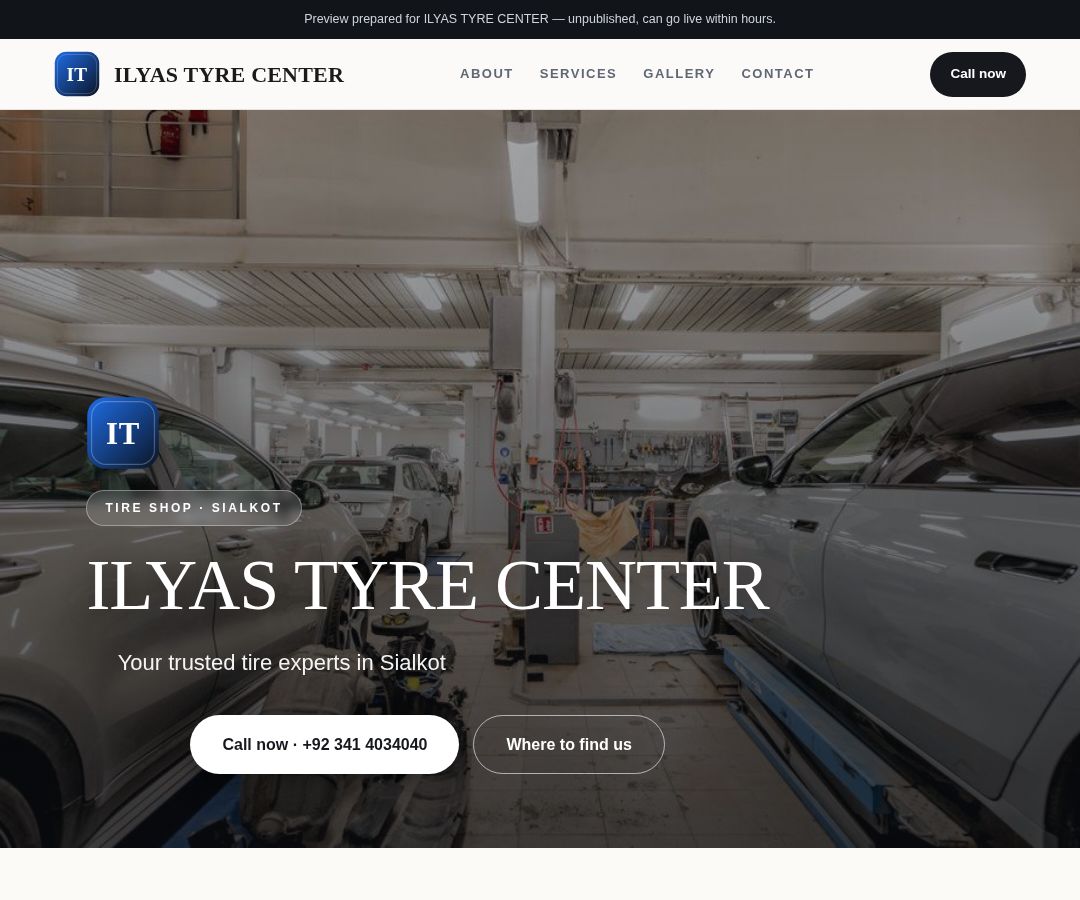 ILYAS TYRE CENTER