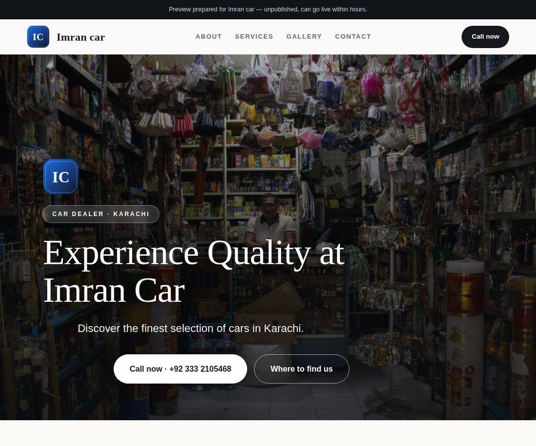 Imran car