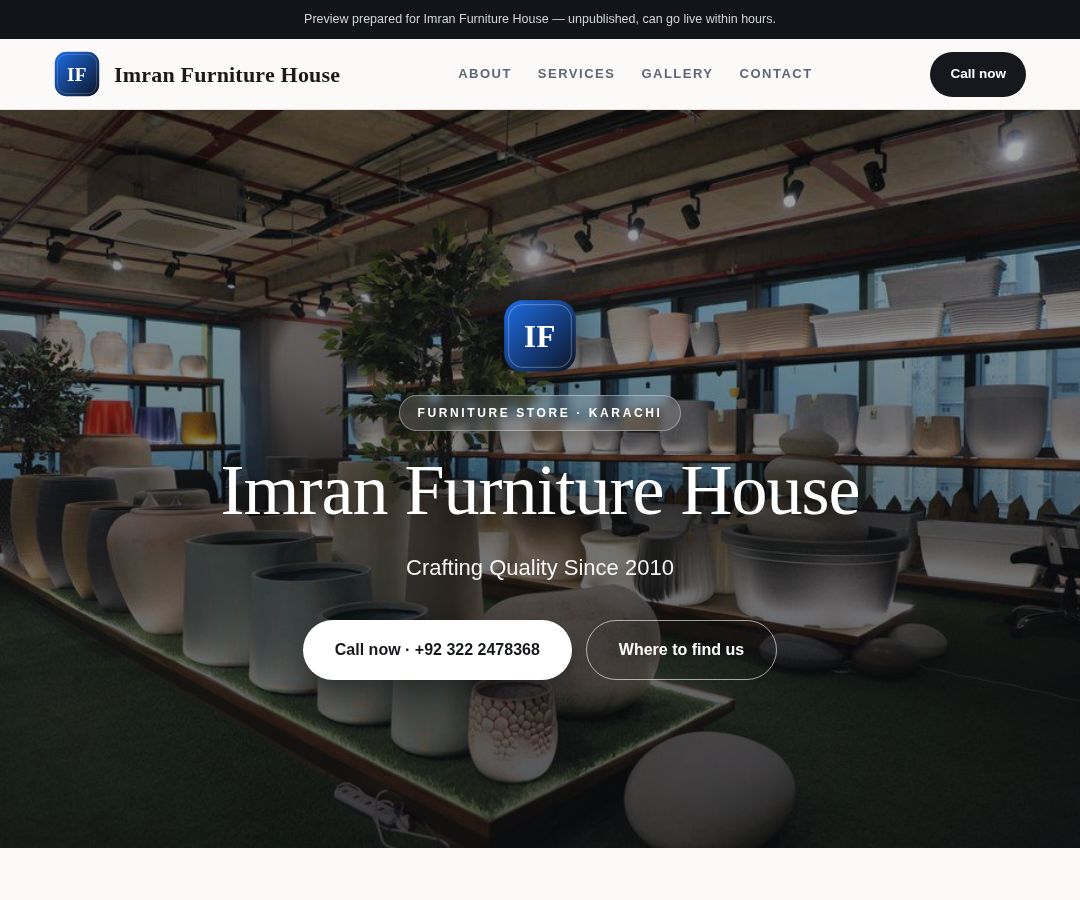 Imran Furniture House