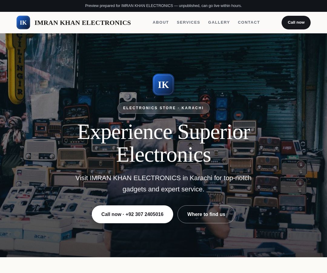 IMRAN KHAN ELECTRONICS