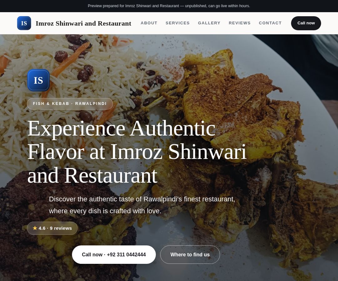 Imroz Shinwari and Restaurant