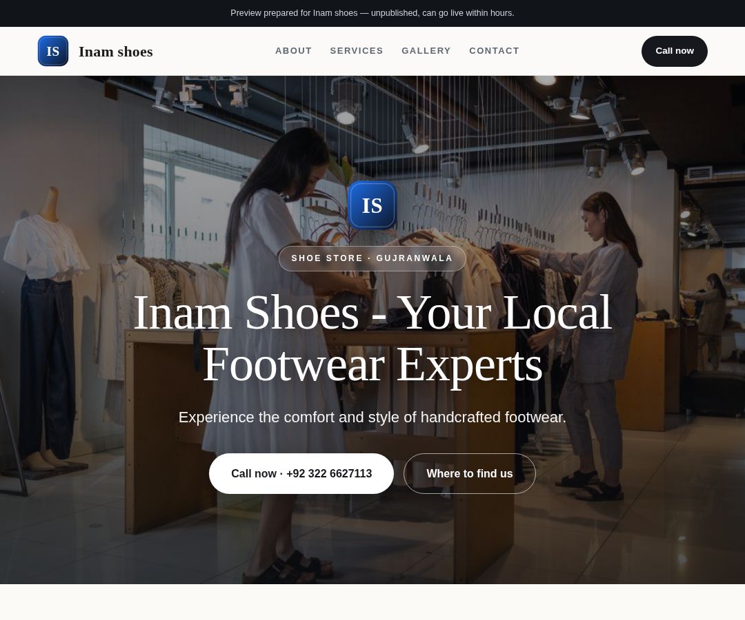 Inam shoes