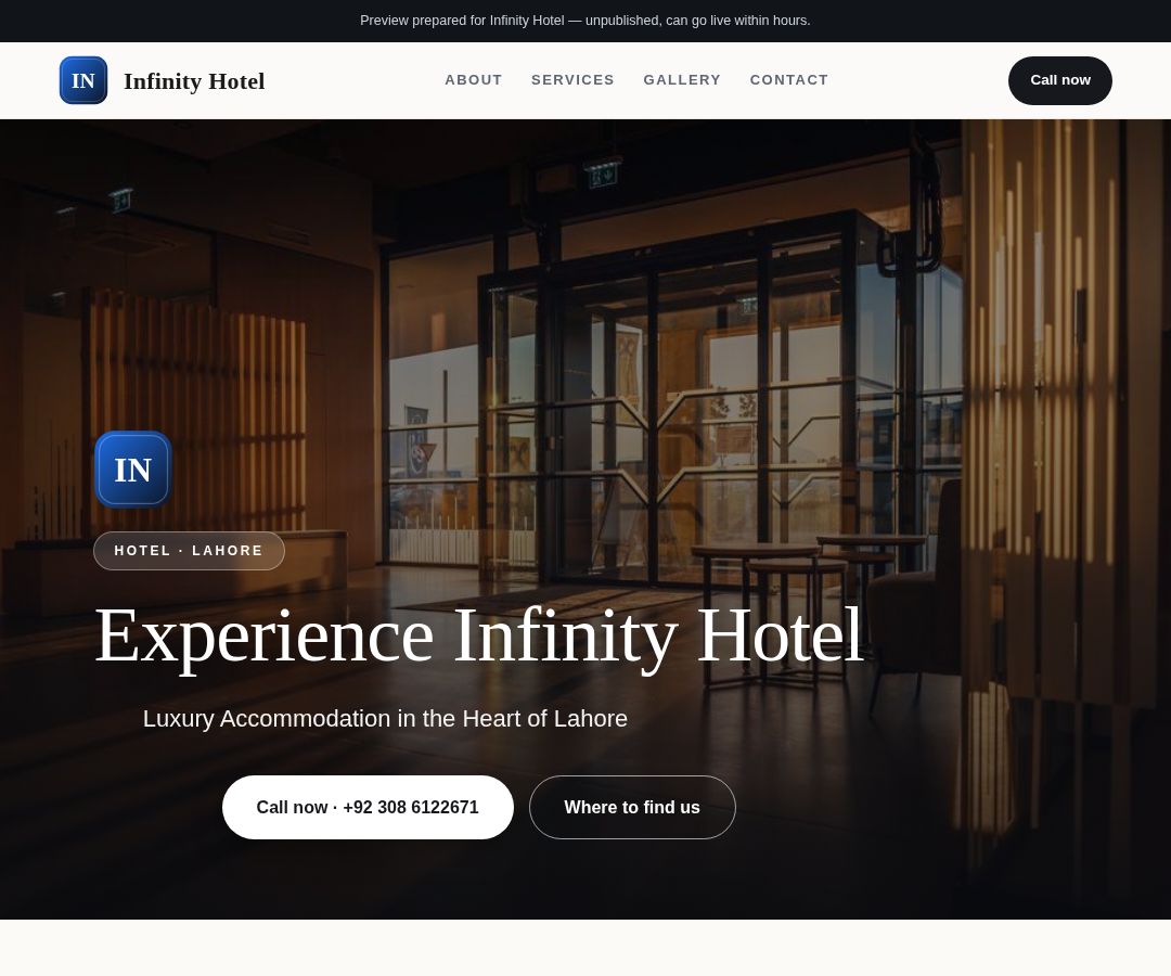 Infinity Hotel