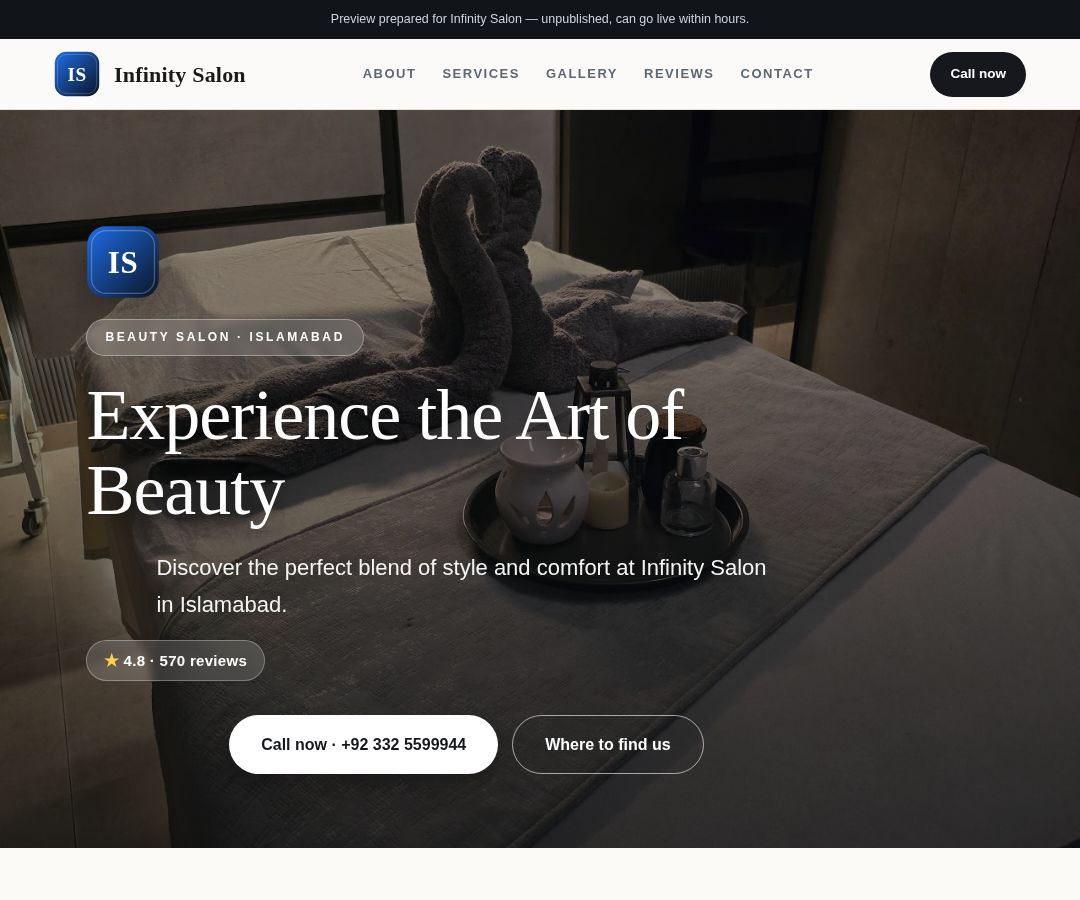 Infinity Salon