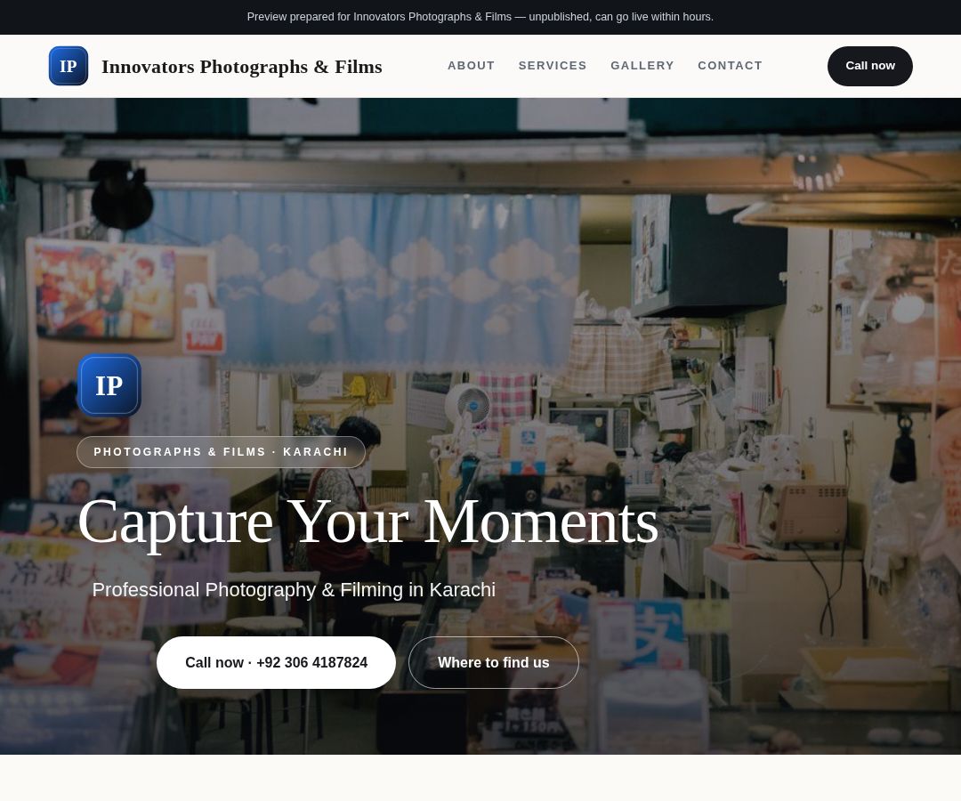 Innovators Photographs & Films