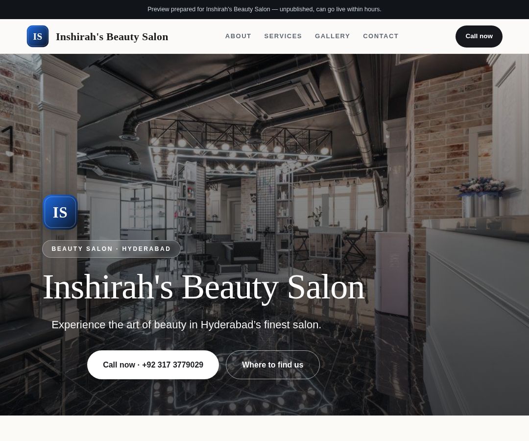 Inshirah's Beauty Salon