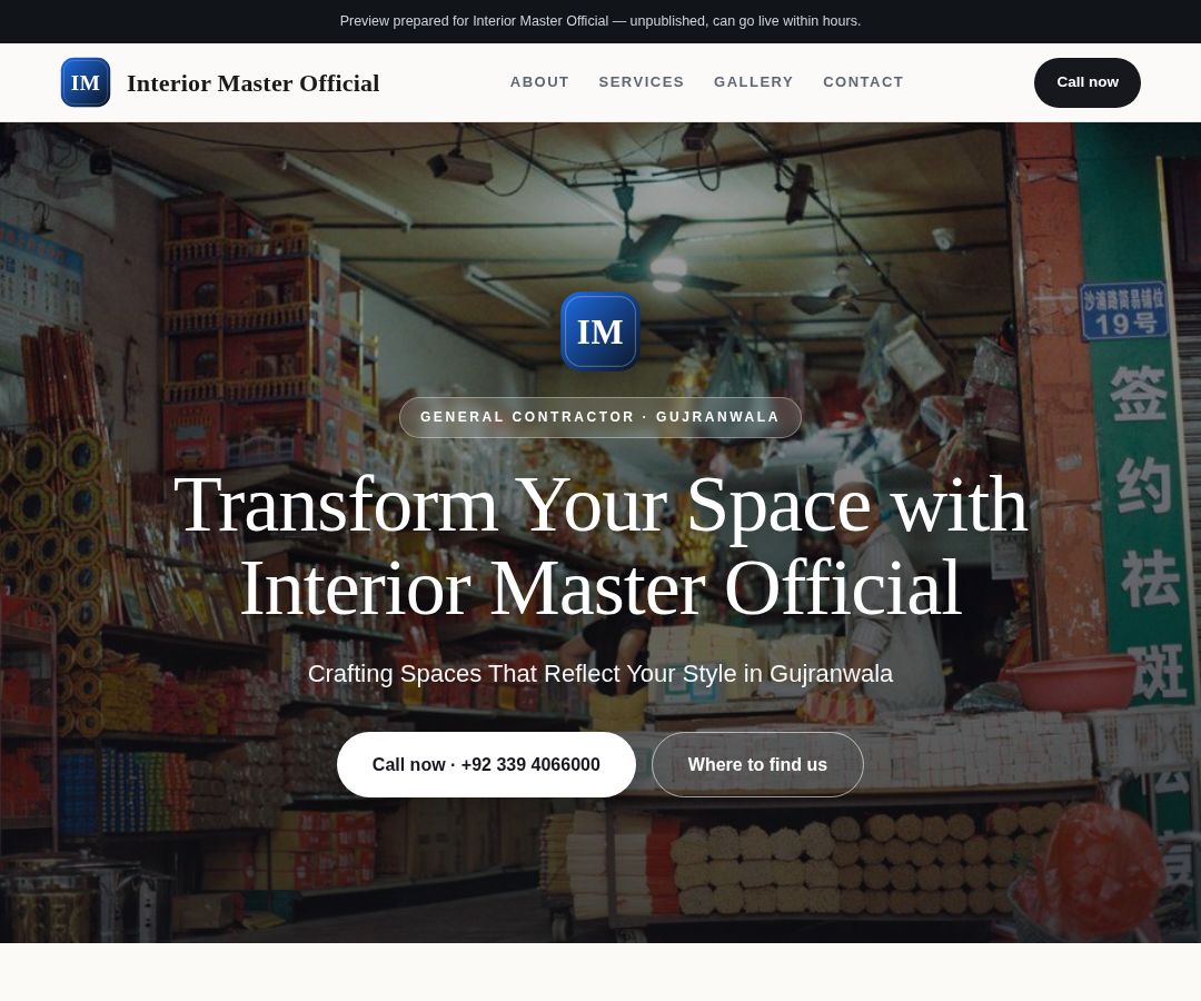 Interior Master Official