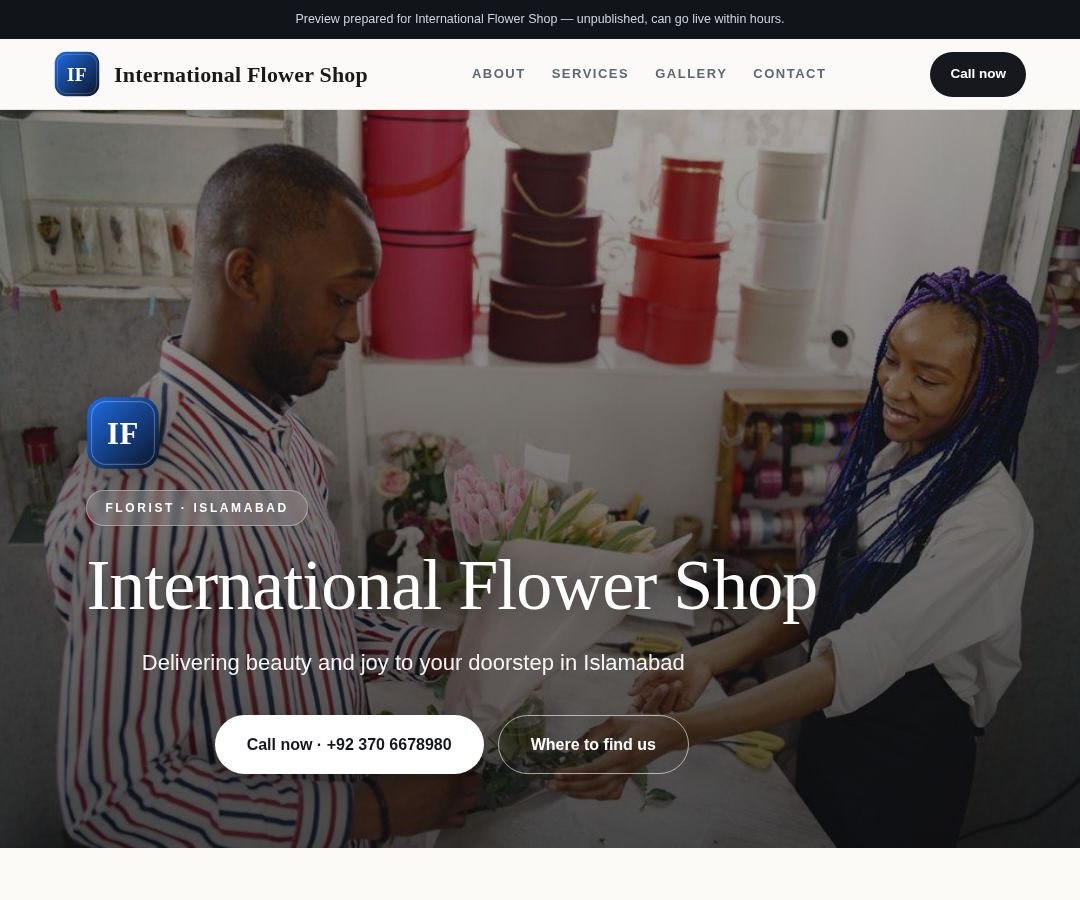 International Flower Shop